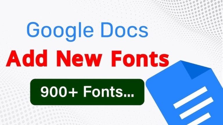 How to Add Bangla Font in Google Docs​