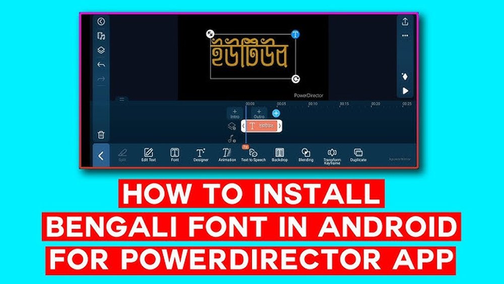 How to Install Bangla Font in Android​